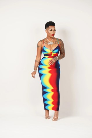 The Colorful Vibes Dress